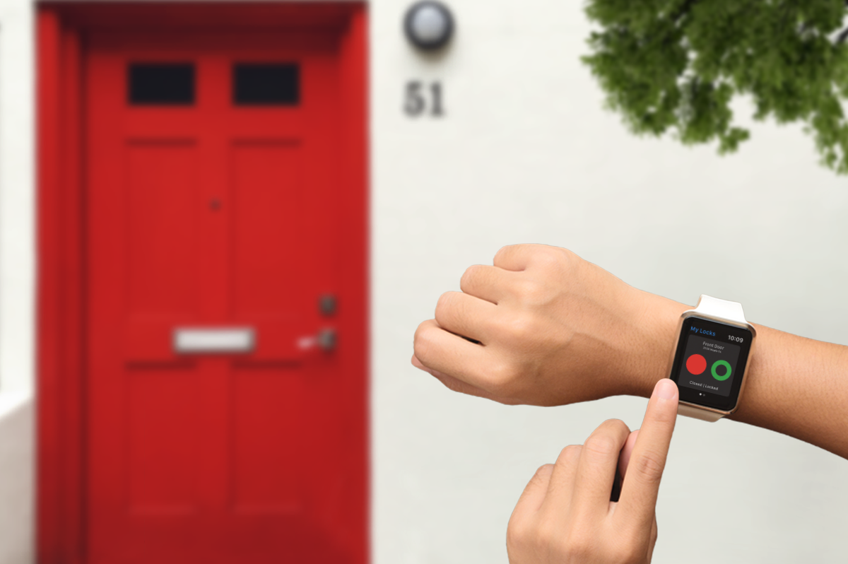 Your Apple Watch can now control your August Smart Lock, all on its own