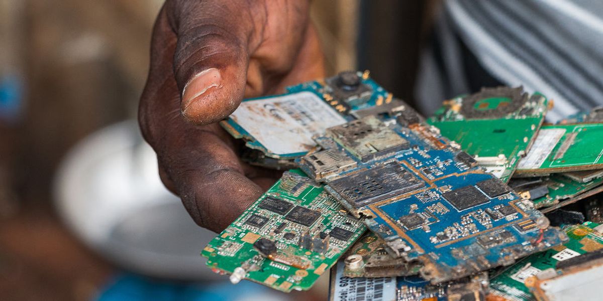 The world is sending tons of illegal, electronic waste to Nigeria: Report