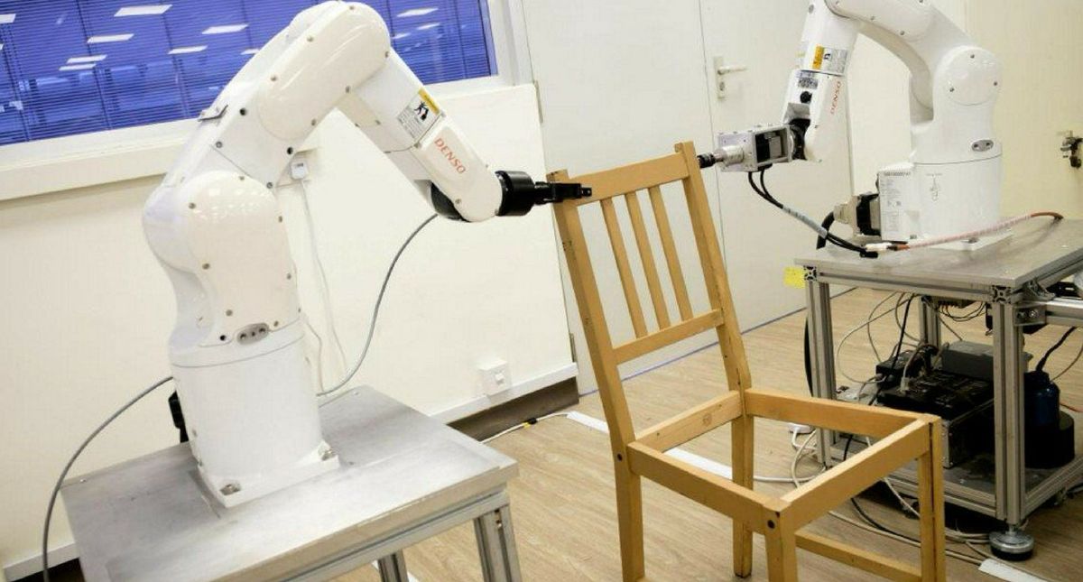 Singapore Researchers Create Robot That Can Assemble IKEA Furniture