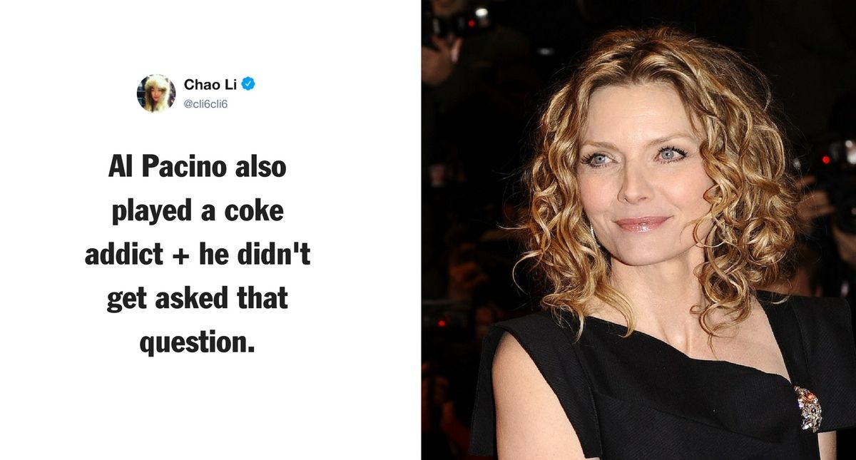 'Scarface' Reunion Moderator Jesse Kornbluth Asks Michelle Pfeiffer About Her Weight During Filming