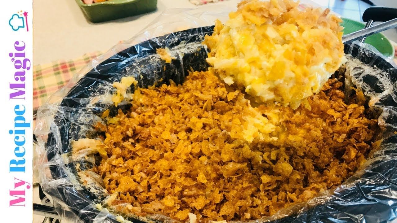 Slow Cooker Cheesy Ranch Potatoes