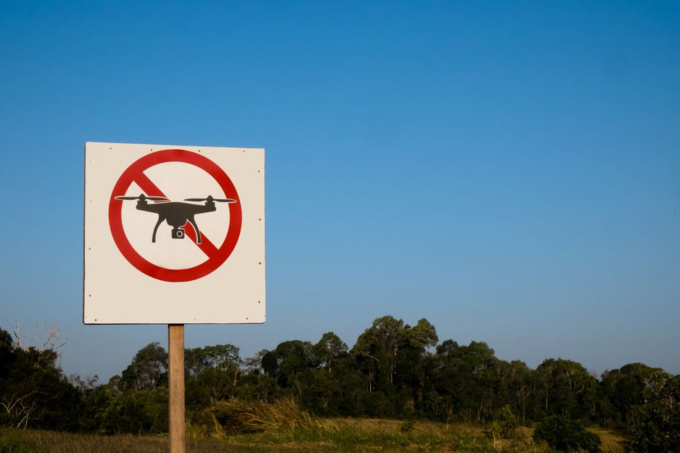 no drone zone