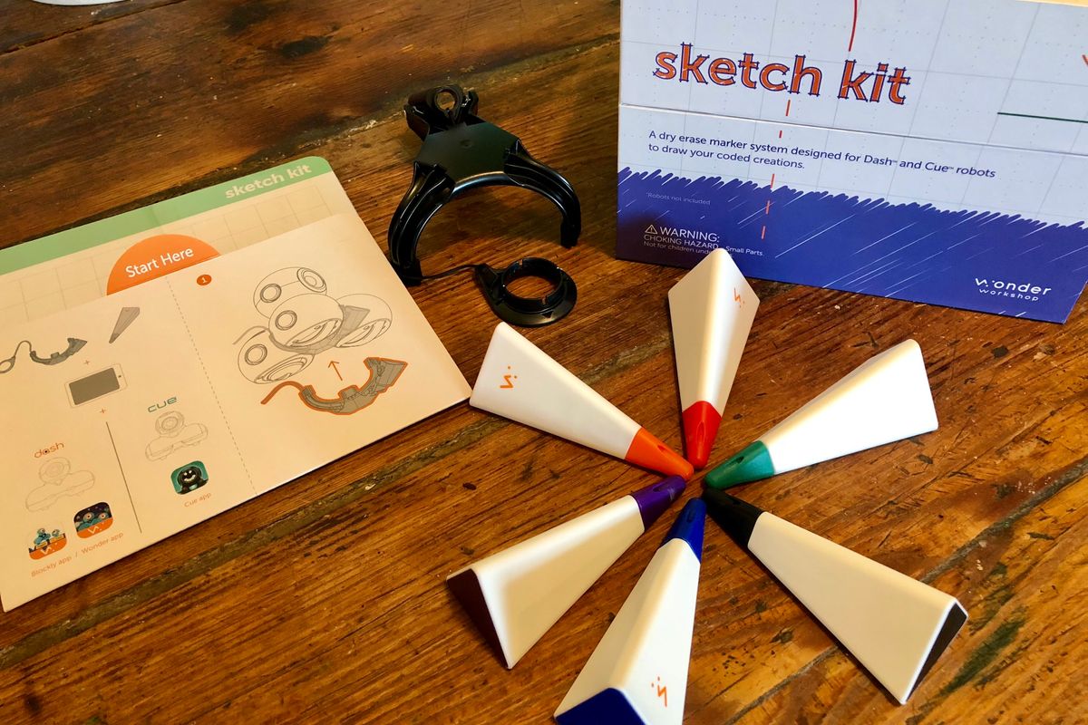 Wonder Workshop's Sketch Kit lets robots draw what kids code