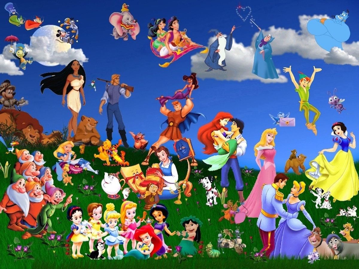 The End Of Your Semester And Finals Week, But It's All Disney Characters