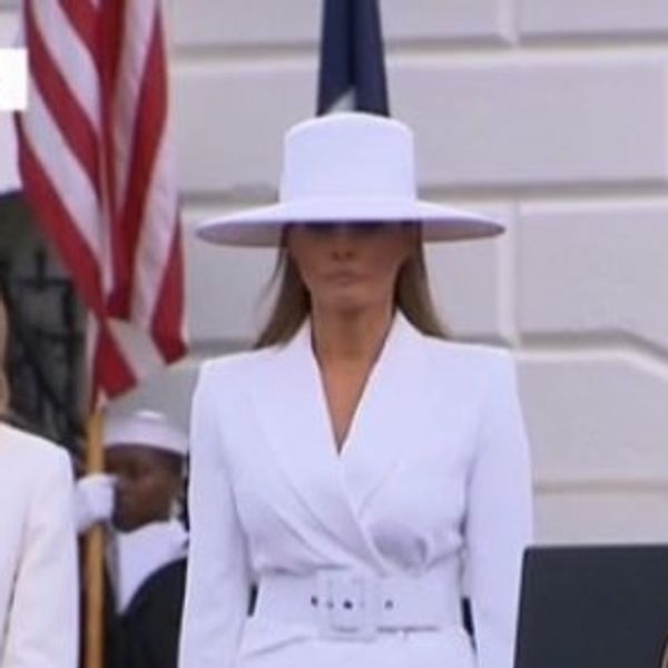 Melania Trump In Her 'Formation' Hat Is the New Hottest Meme
