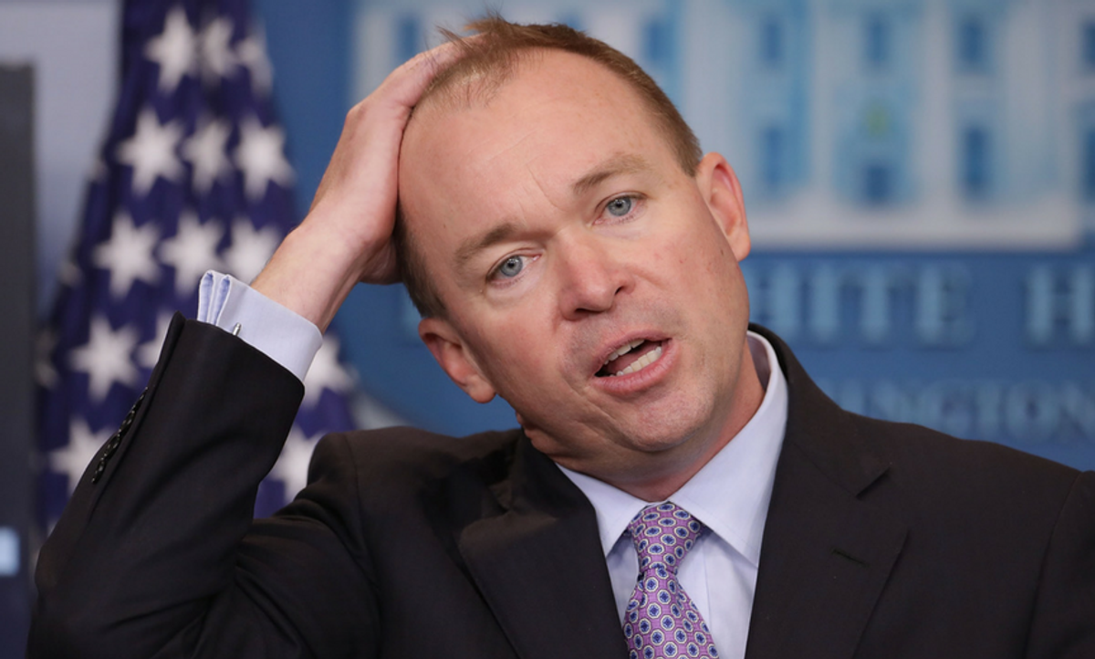 Trump's Budget Director Just Accidentally Told the Truth About Influence Peddling in Washington