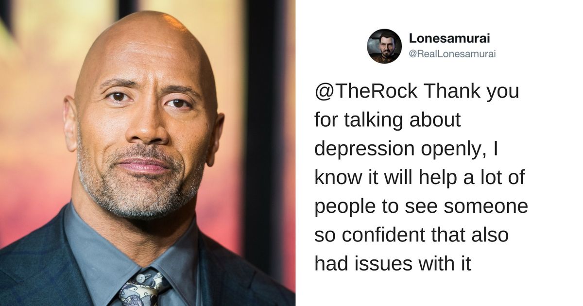 Dwayne 'The Rock' Johnson Opens Up About Battle With Depression: 'You're Not Alone'