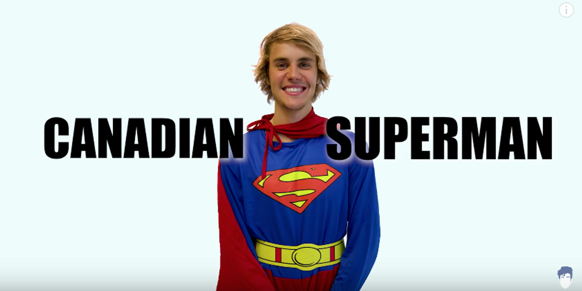 Justin Bieber Appears In Racist Superman Sketch Paper