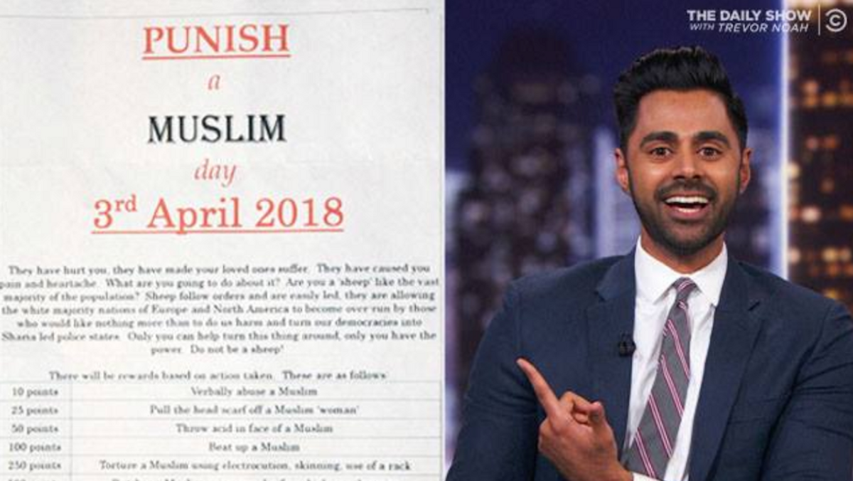 To Whoever Created 'Punish A Muslim Day,' Thank You For Showing Us Hate Will Never Win