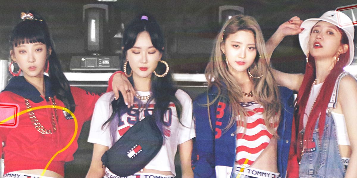 K-Pop Girl Group EXID Channels '90s Nostalgia In 'Lady' - PAPER