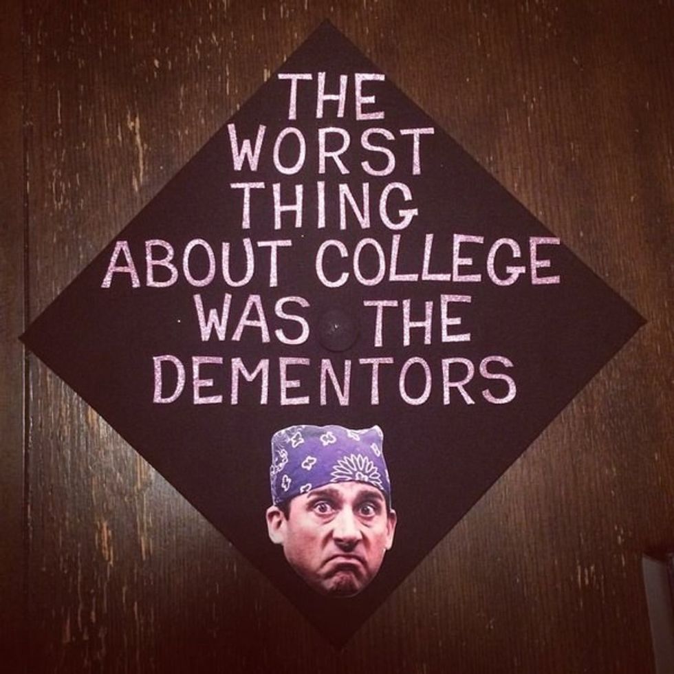 12 Graduation Cap Decorating Ideas For The Ultimate "The Office" Fan