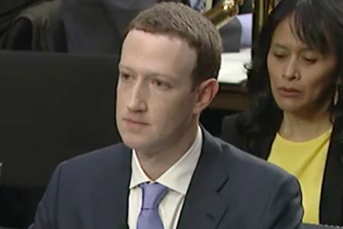 Facebook Mark Zuckerberg photo