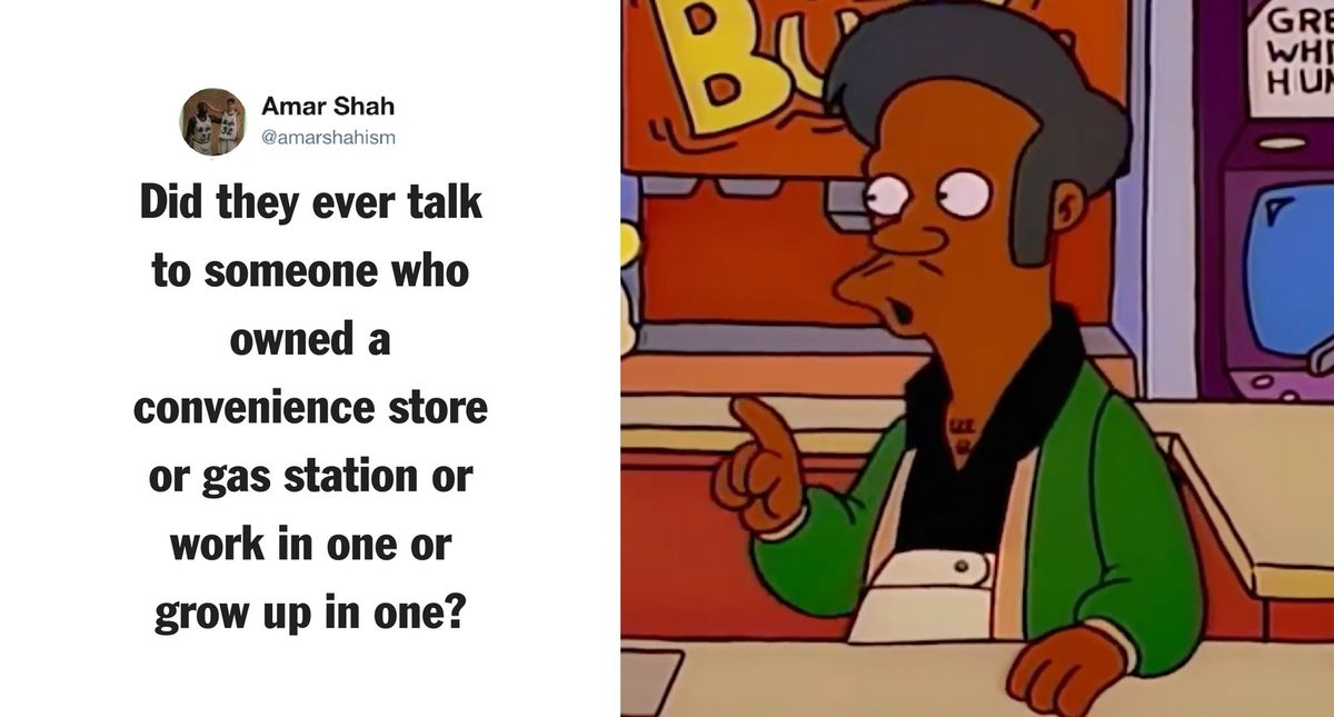 Indian Store Owner Son Responds To Simpsons Racist Apu Comic Sands 