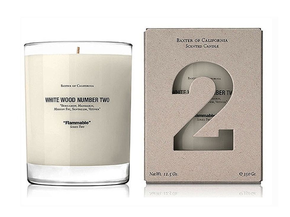 Scented Candle Alternatives Baxter California White Wood