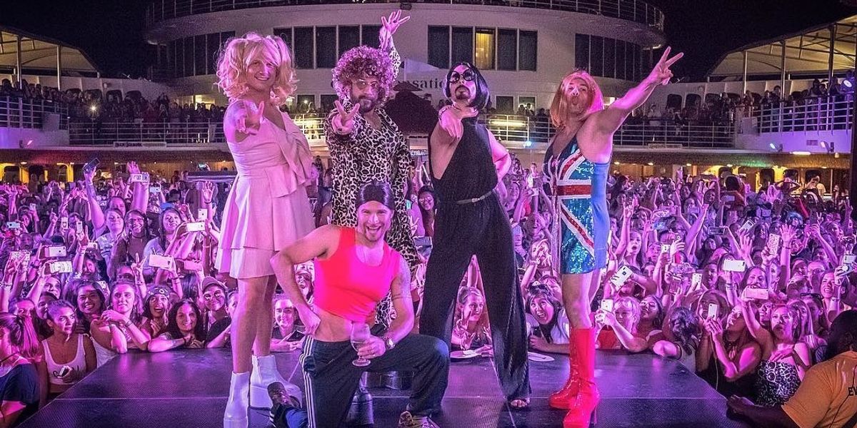 Watch the Backstreet Boys Lip Sync the Spice Girls in Spice Girls Drag