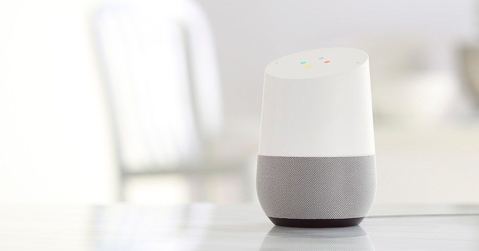 Google home hot sale mini contacts