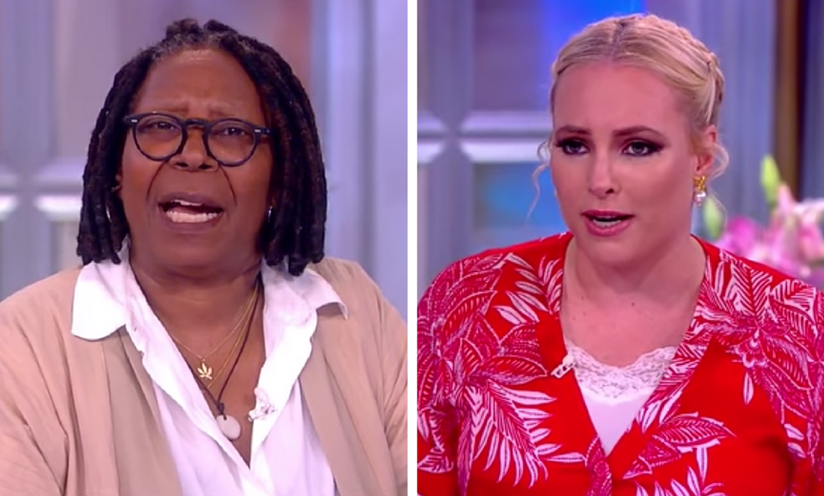 Whoopi Goldberg Had Meghan McCain's Back on The View After It Was Reported That a White House Aide Mocked John McCain's Cancer