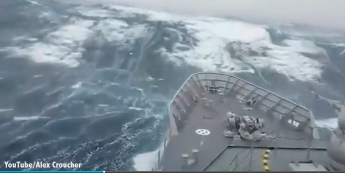 This Video Shows The World's Biggest Recorded Wave Ever And It's A ...