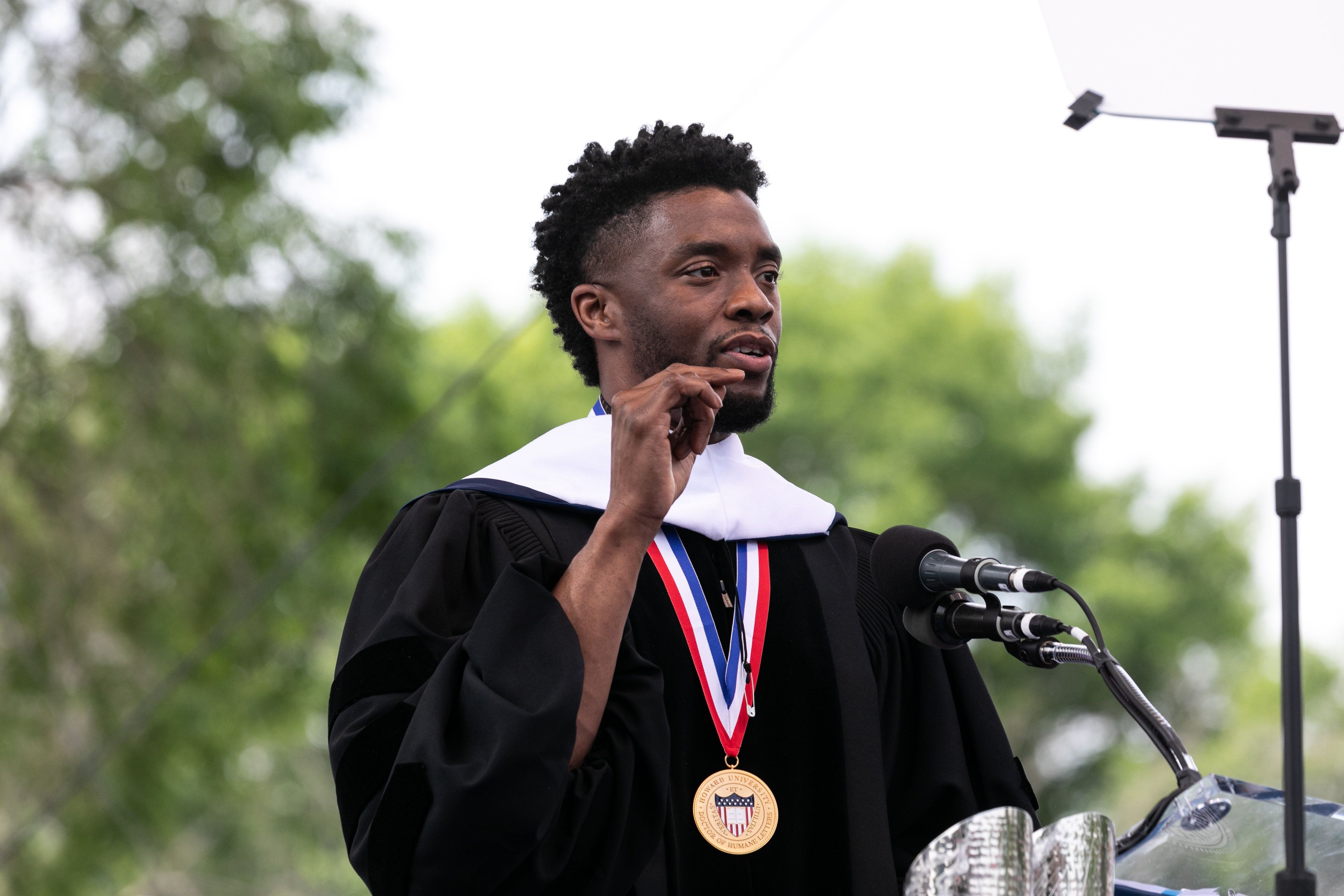 Chadwick Boseman Delivers Commencement Speech At His Alma Mater - PAPER