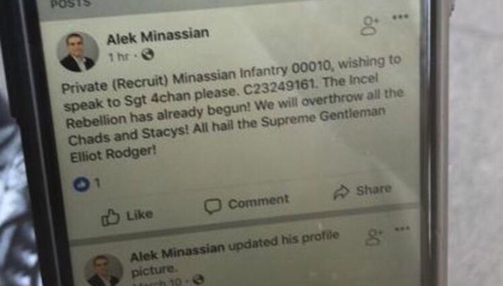 Incels Hope To Be Taken 'Seriously' Following Latest Woman-Hating Murder Spree
