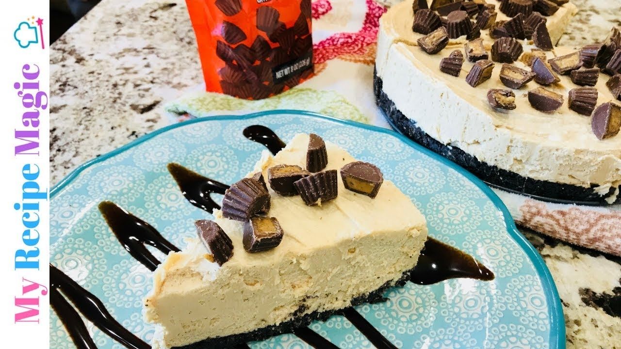 No-Bake Peanut Butter Cheesecake