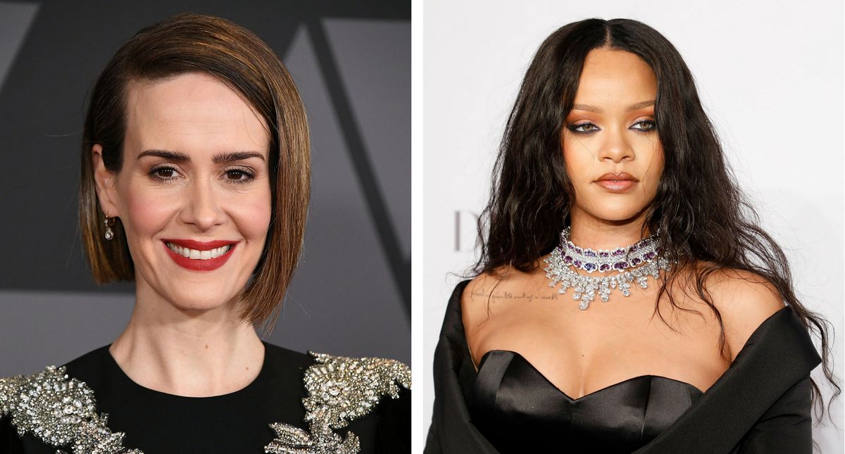 Sarah Paulson Admits She Was 'Deeply Nerdy' Around Rihanna During 'Oceans 8' Filming—& We Get It
