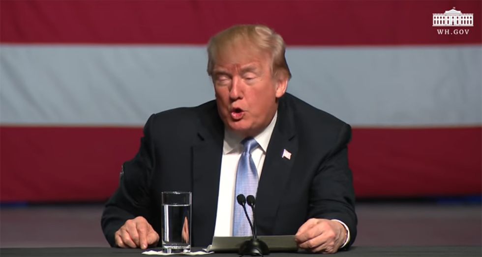Trump Cures Cancer, Trump Is Pretty Sure