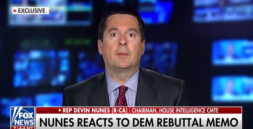 Did Devin Nunes Fuck A Bad Cow Before He Went On 'Fox & Friends'?