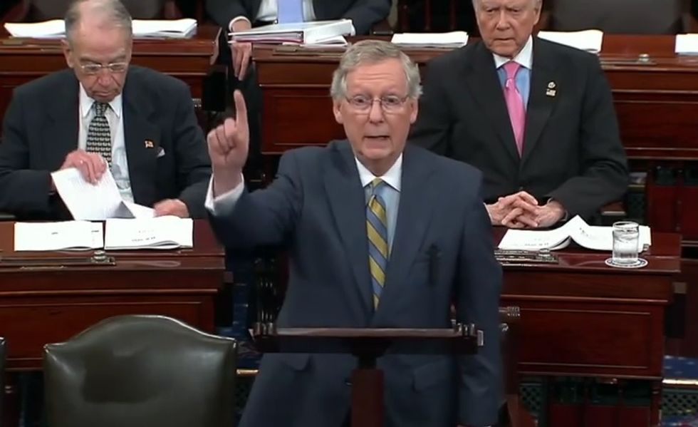 Senate Passes Patriot Act Revisions With Less Big Government Snooping; Mitch McConnell Has A Hissy