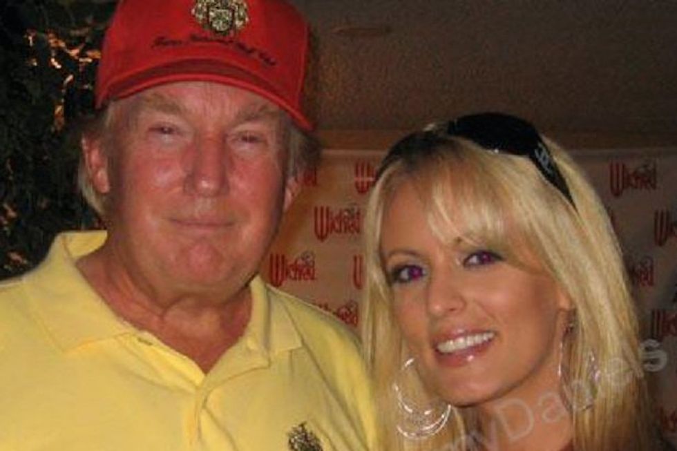 Trump Was ALLEGEDLY Banging Porn Star While Wife Was Pregnant. Allegedly.