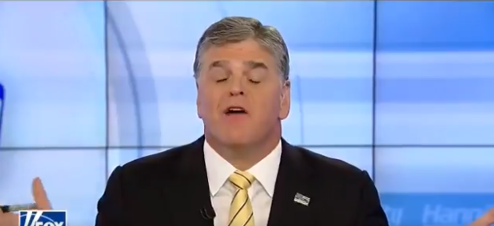 If Trump And Sean Hannity Keep Having Nightly Phone Sex, Hannity Will Get Crotch Crickets In His Ear