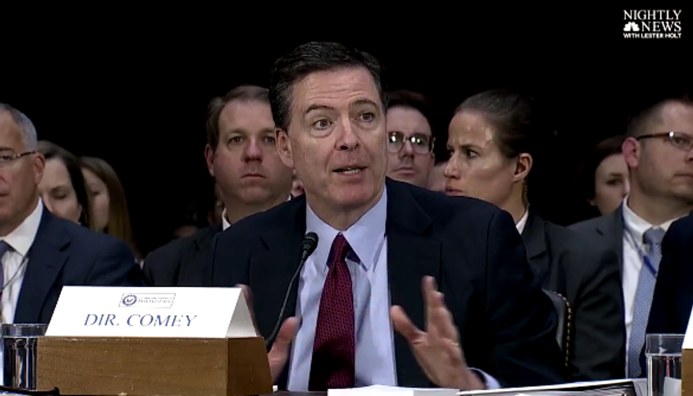 Pussy Trump Fires FBI Director James Comey For Failure To BOW DOWN