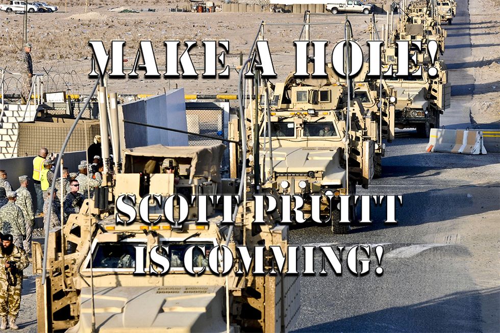Scott Pruitt, Superfund Site! Wonkagenda For Fri., April 6, 2018