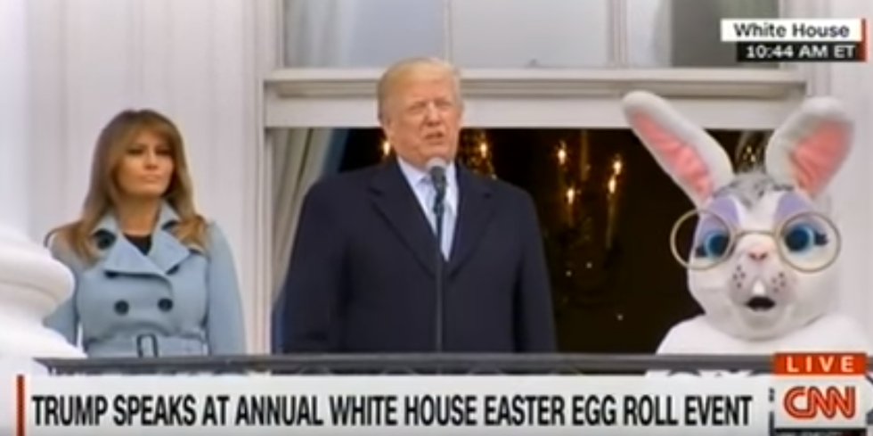 Trump's Easter Message To The Children Was Some Weird Shit