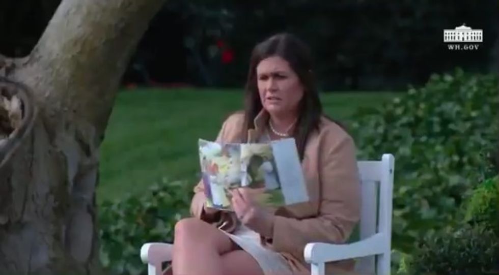 Sarah Huckabee Sanders Has No Further Comment On The Easter Story
