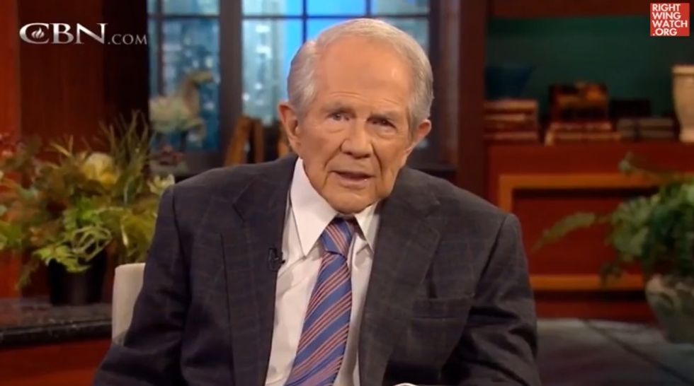 Briefly Lucid Pat Robertson Likes These Young Folks Marching For Gun Reform. Huh!