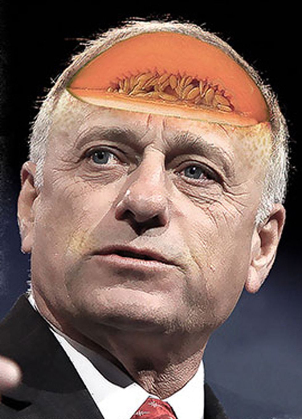 Steve King Has Terrific Plan To Give All Public Schools' Money To The Duggar Family!
