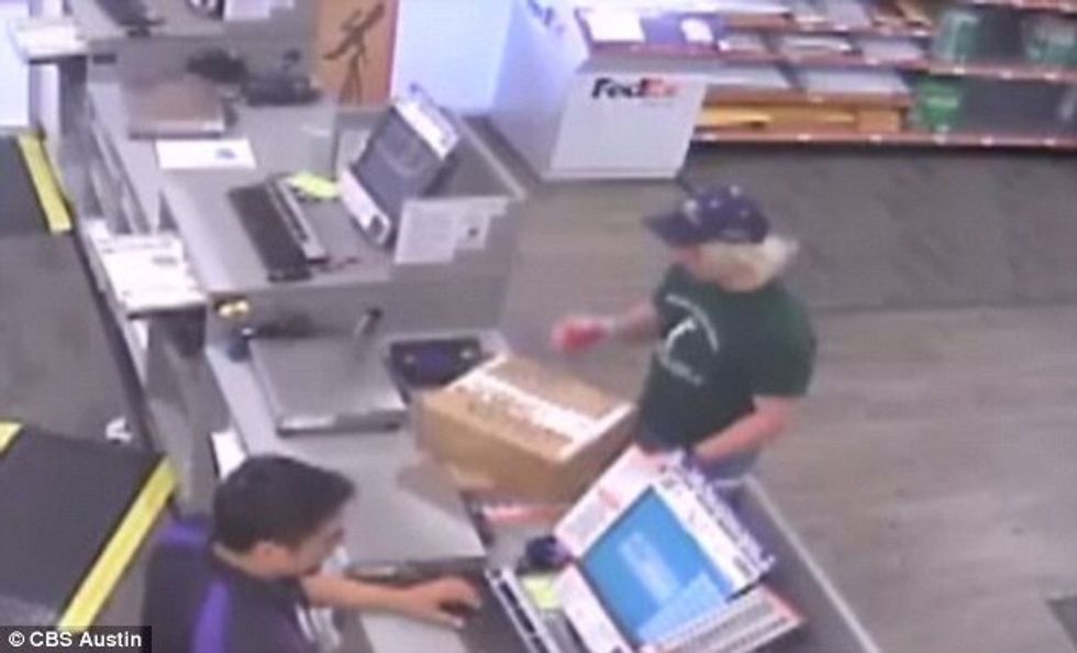 Austin Bomber Blows Self Up