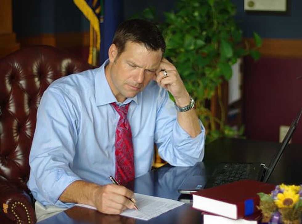 Kansas Voters Ready Guillotine For Kansas Republicans