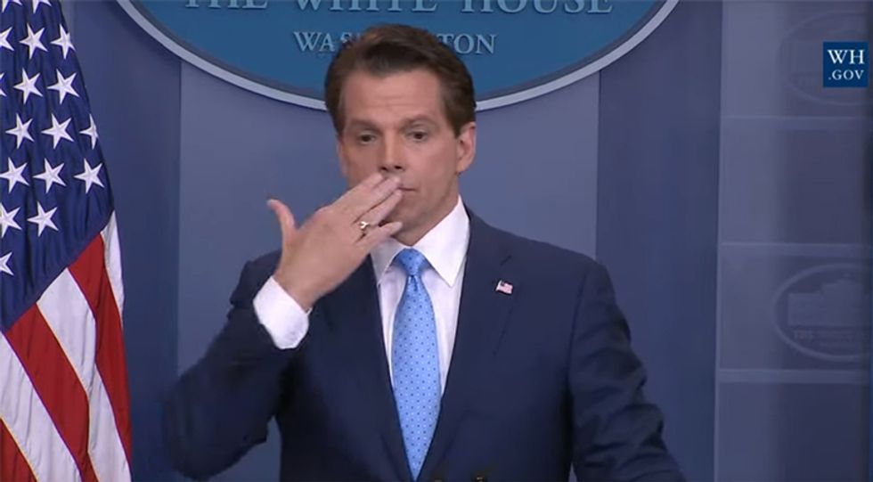 God Really Did Open A Scaramucci Window When He Closed That Sean Spicer Door