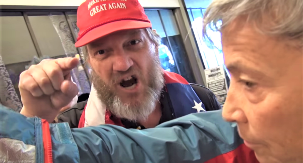 Will Bari Weiss And David Brooks Write Op-Eds About These Trumpers Threatening To Burn Down A Bookstore?