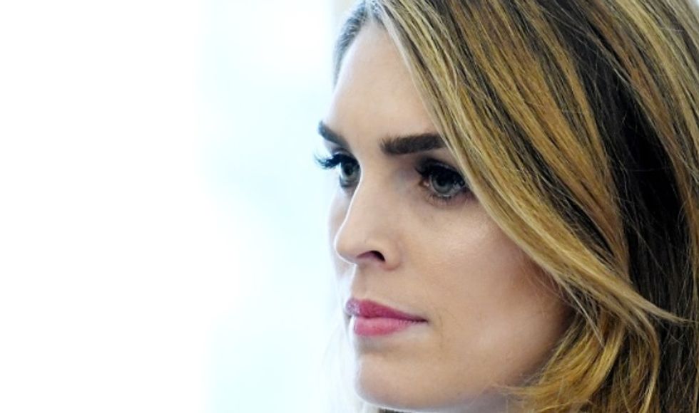 Hope Hicks, WHITE LIAR!