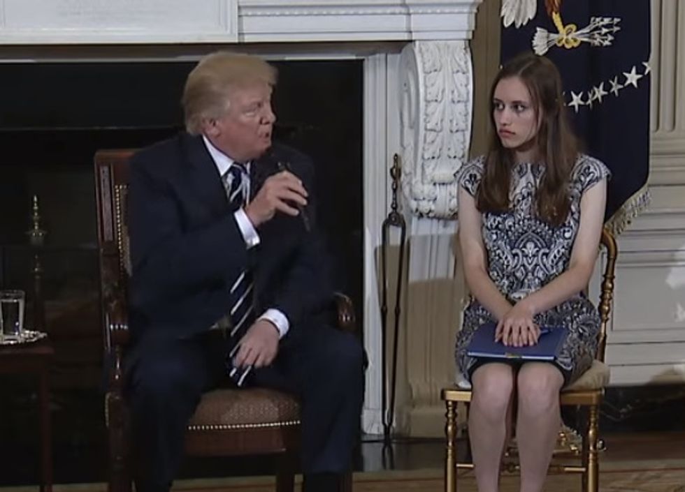 Donald Trump Wants Miss McGrory, Third Grade Teacher, Packing Like Rambo