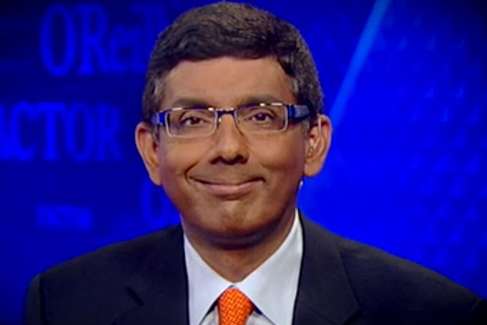 Dinesh D'Souza Tweet Too Gross Even For Dinesh D'Souza. OR NOT.