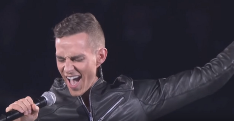Here Is Adam Rippon SING-SKATING To Rihanna, Because Of Course He Is
