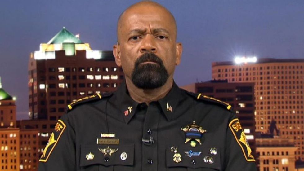 Milwaukee Sheriff David Clarke Proves He Is Fascist, Sh*thead, Shouldn't Be In Charge Of A Rest Stop Bathroom