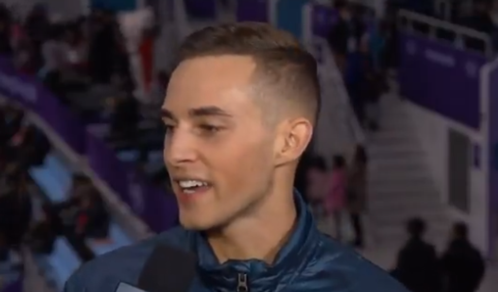 Did Russia Hack Adam Rippon's Score In Free Skate Last Night, Like A Common Wisconsin?