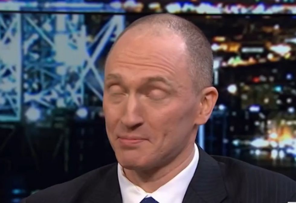Trump-Russia Dumbass Carter Page Saying The Quiet Parts Loud Again, Bless His Stupid Heart