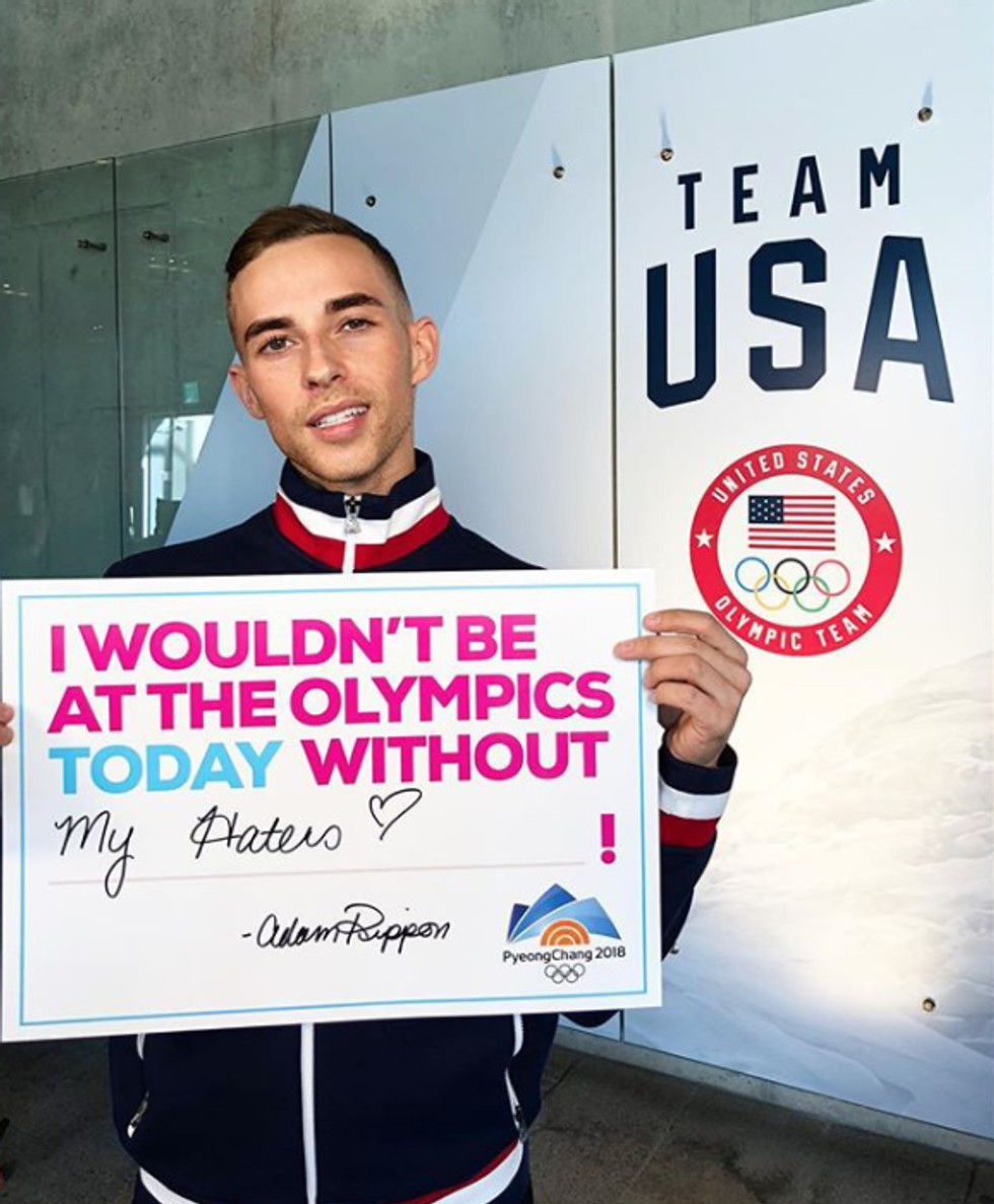 Badass Gay Figure Skater 'Bout To Land Perfect Triple Axel UP MIKE PENCE'S ASS