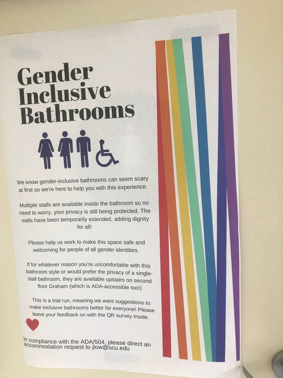 My Dorm Has A Gender Inclusive Bathroom Now And I Couldn t Be Happier